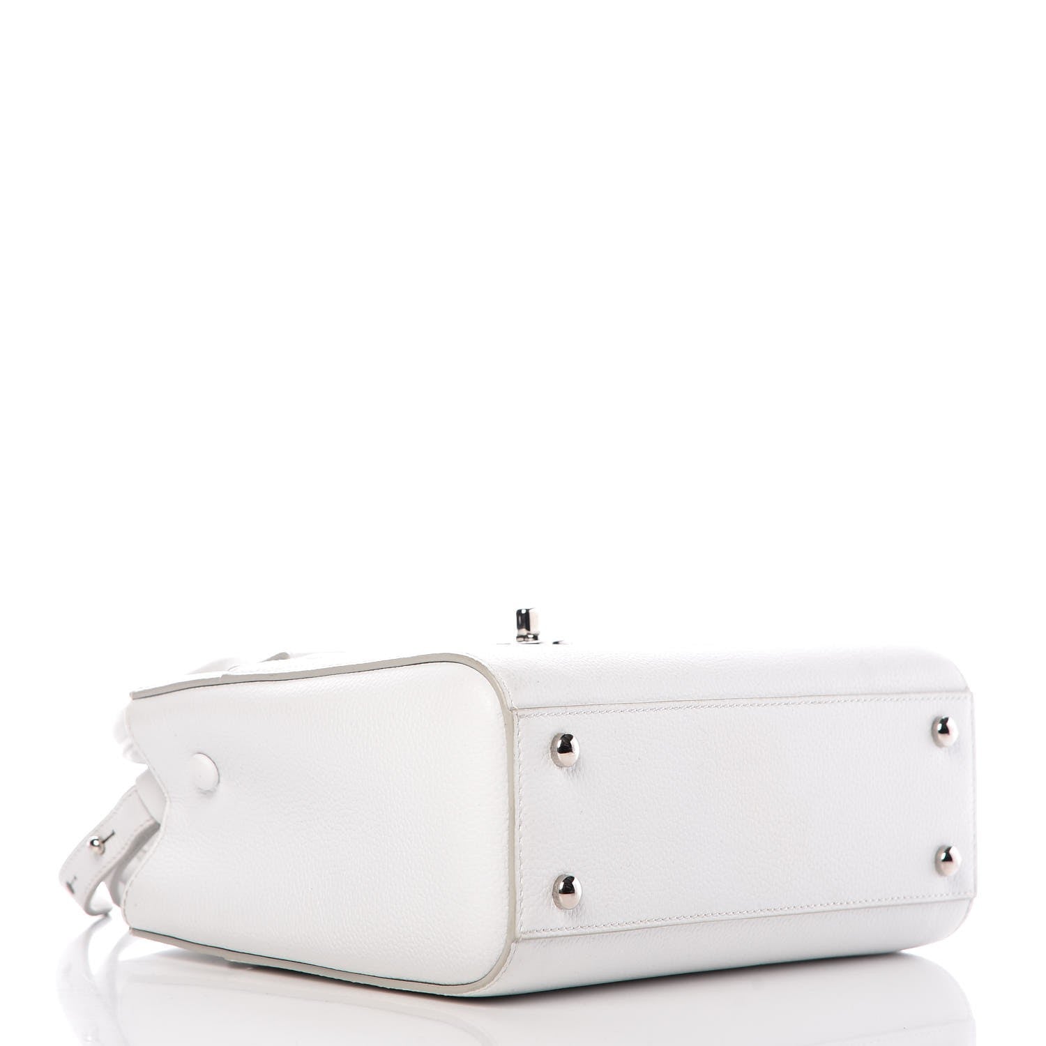 Chanel Grained Calfskin Mini Neo Executive Shopper Tote White 4 of 11