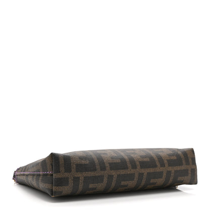 Fendi Zucca Spalmati Pochette Tobacco Viola 4 of 10