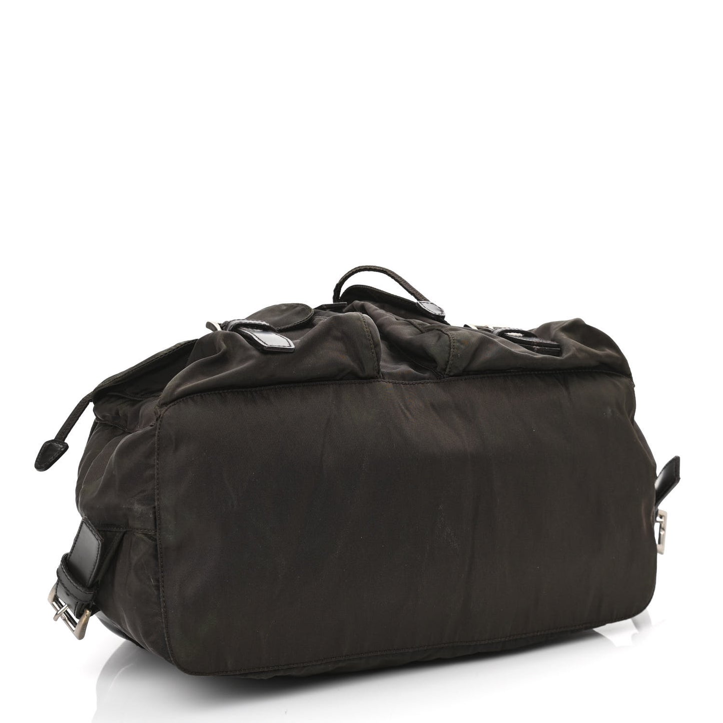 Tessuto Nylon Vela Small Backpack Brown