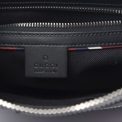 Gucci GG Supreme Monogram Night Courrier Flat Messenger Bag Black Multicolor 6 of 10
