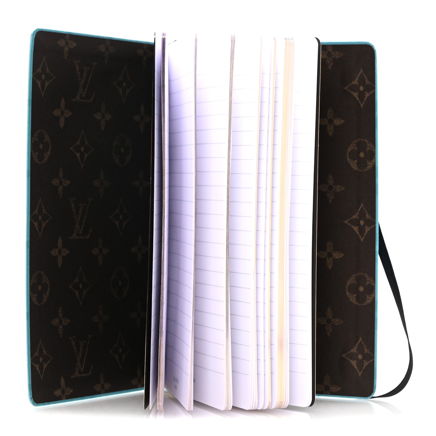 LV x TM Jane Superflat Notebook MM Turquoise