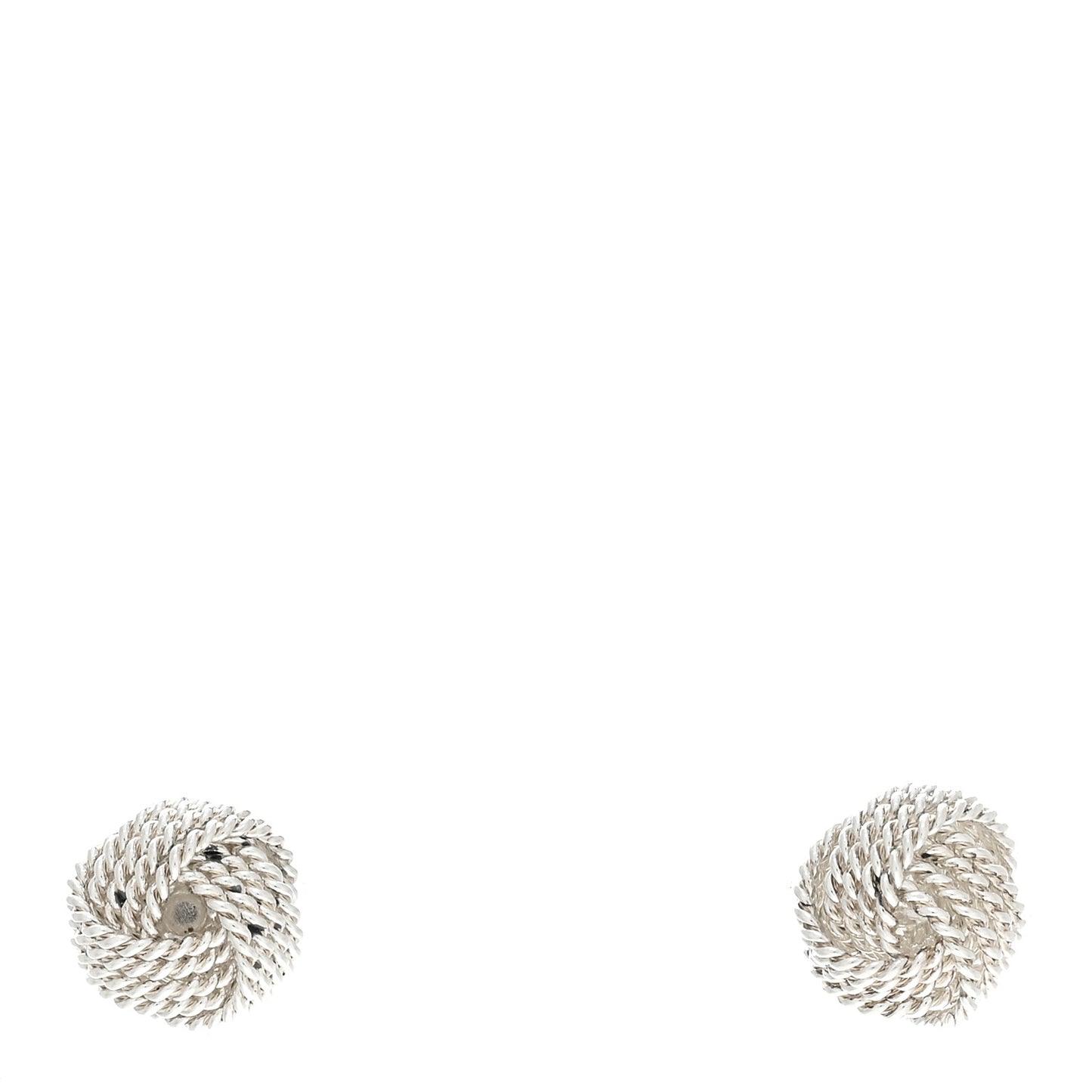 Sterling Silver Twist Knot Earrings