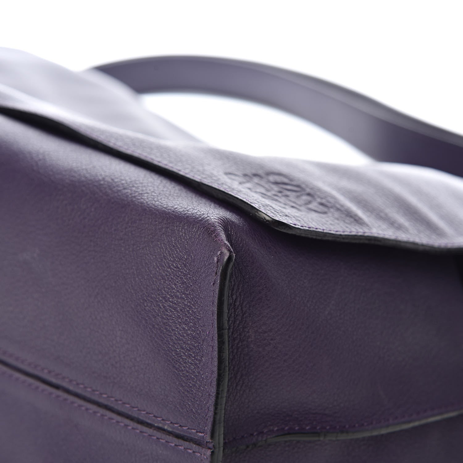 Loewe Calfskin Flamenco Knot Flap Bag Violet 12 of 16