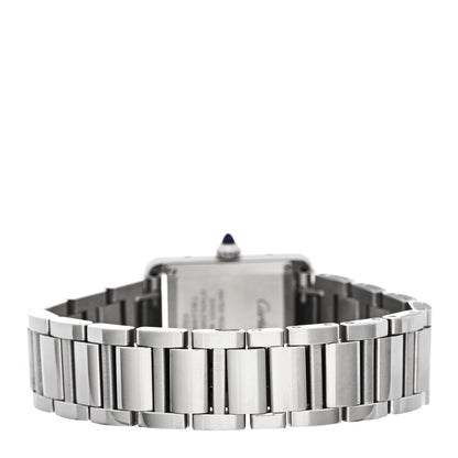 Cartier Stainless Steel 22mm Tank Must Quartz Watch 3 of 5