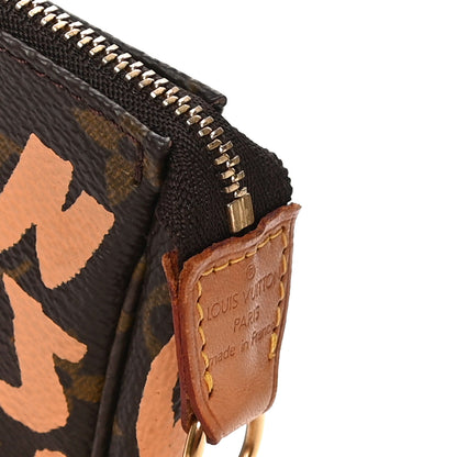 Louis Vuitton Monogram Graffiti Pochette Accessories Peach 11 of 11