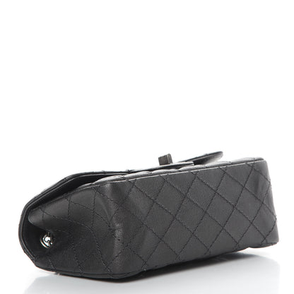 Chanel Metallic Sheepskin Quilted 2.55 Reissue Mini Flap Dark Silver 4 of 12