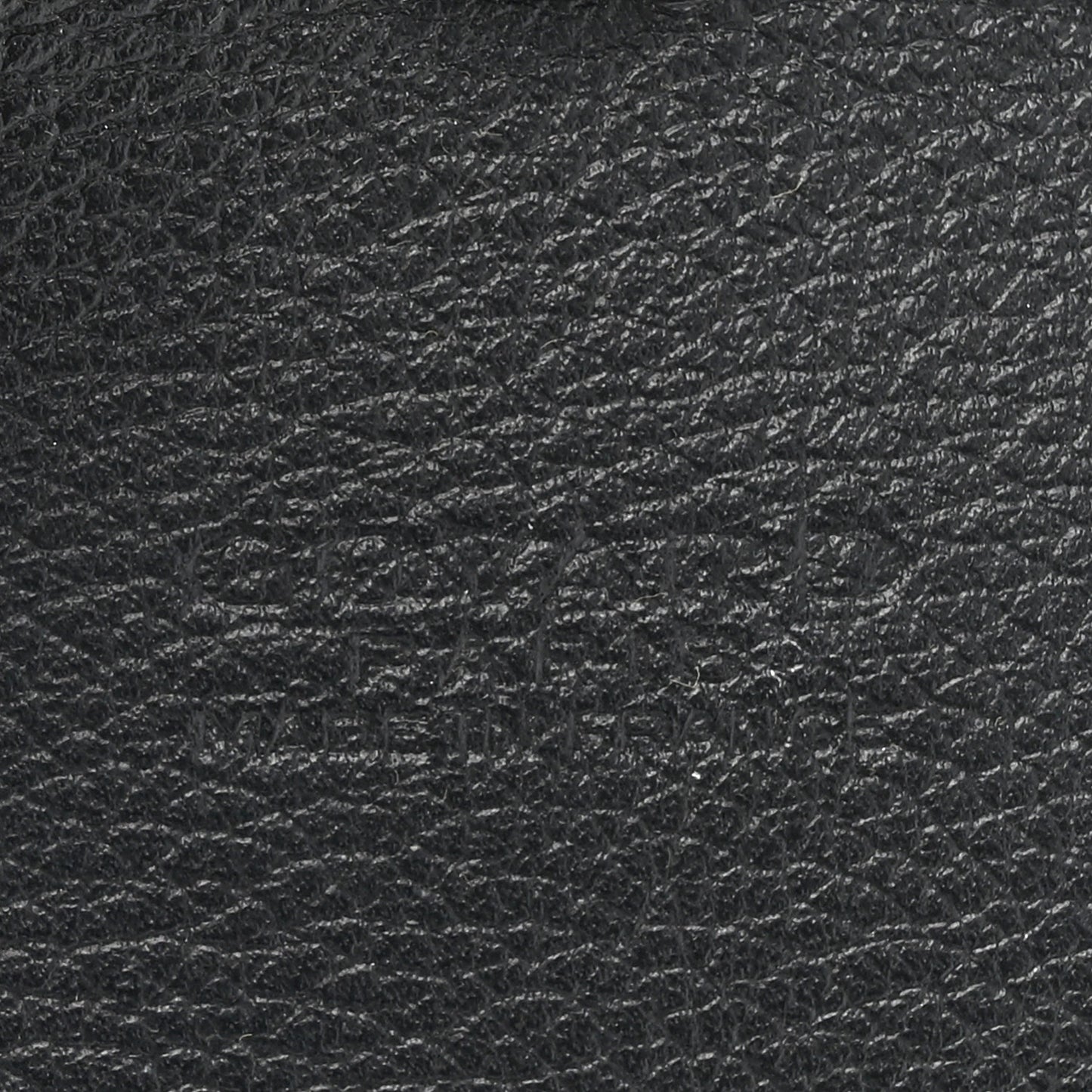 Calfskin Bag Clip Black