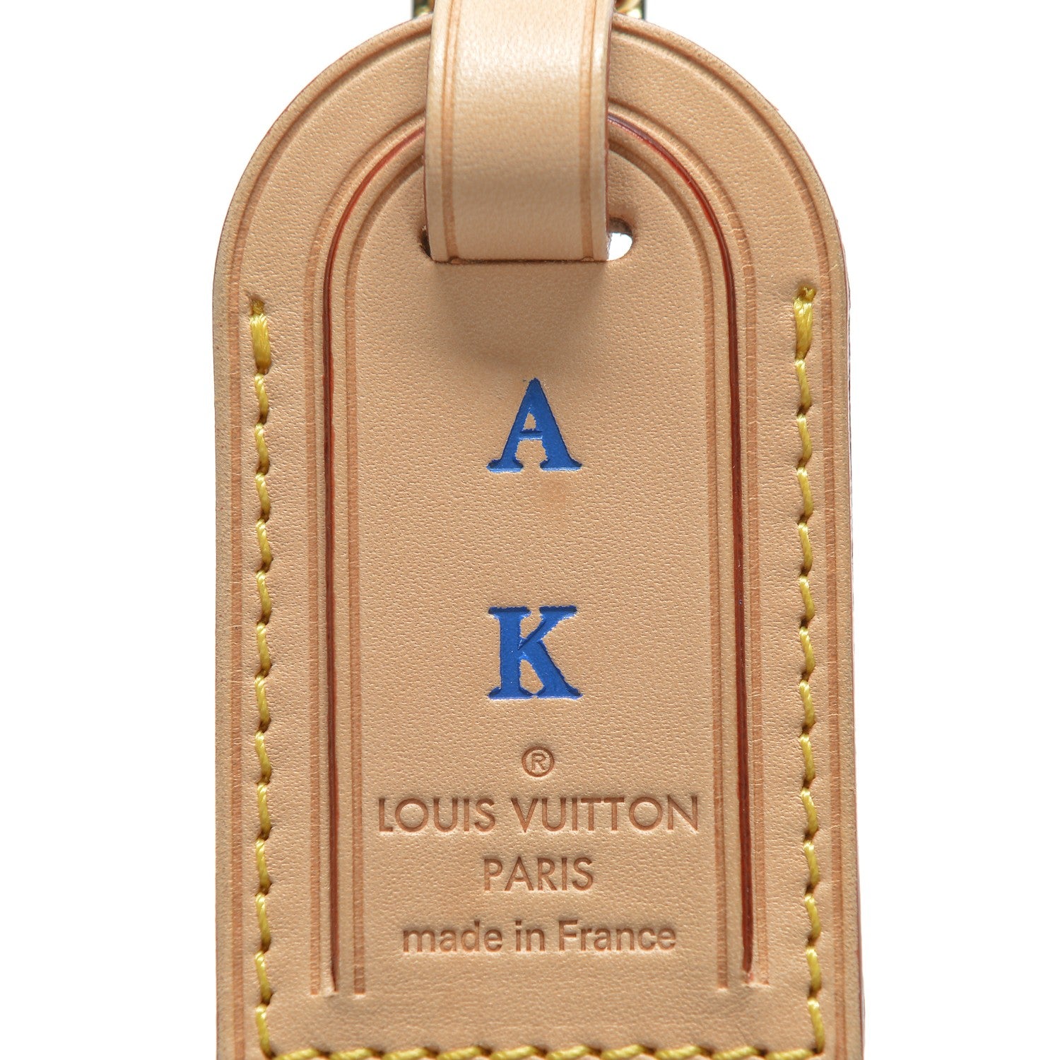 Louis Vuitton Vachetta Luggage Tag 3 of 3
