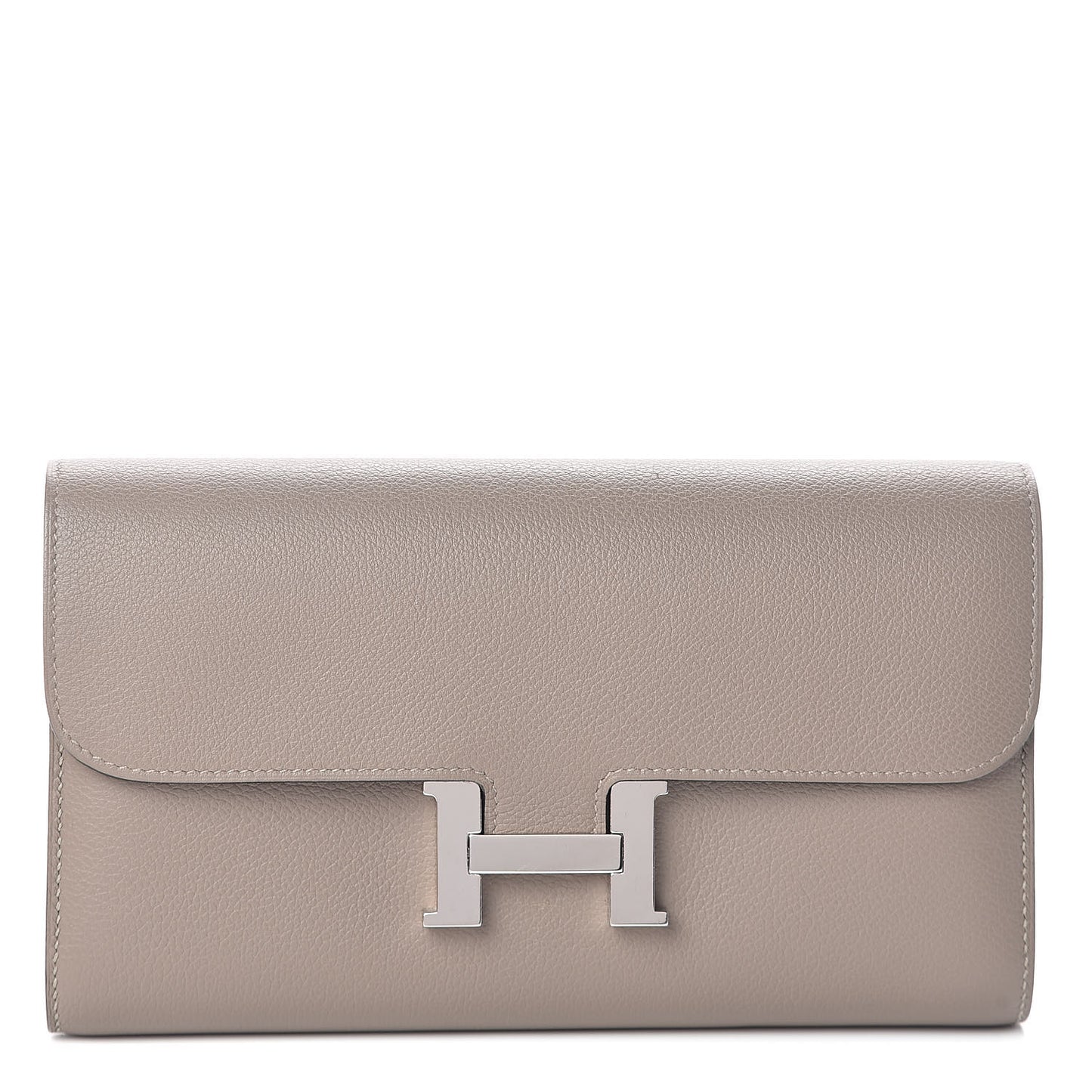 Evercolor Constance Long Wallet Gris Asphalte