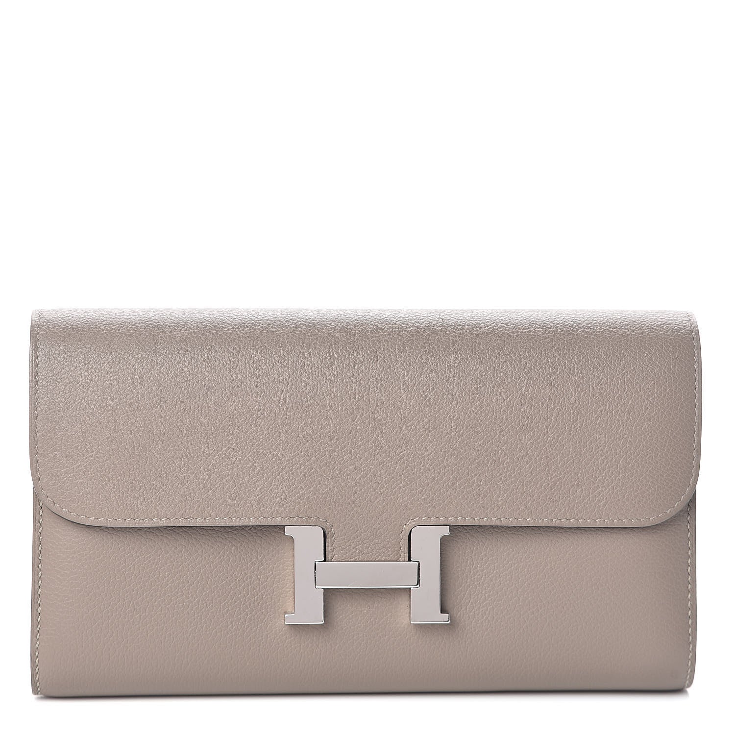 Hermes Evercolor Constance Long Wallet Gris Asphalte 1 of 7