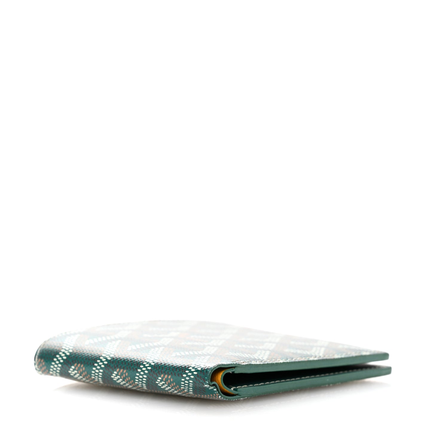Goyardine Bi-Fold Victoire PM Wallet Green