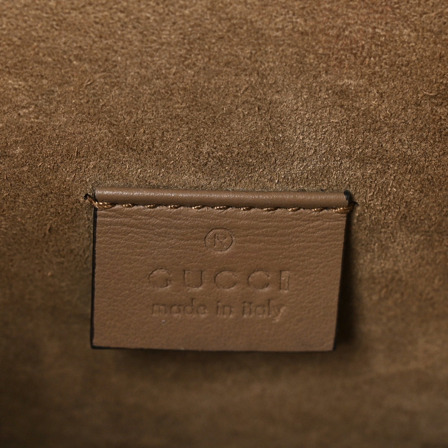 GG Supreme Monogram Mini Dionysus Shoulder Bag Taupe