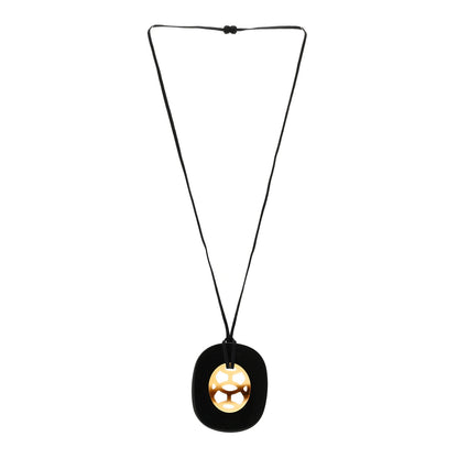 Hermes Buffalo Horn Lacquer Lift Necklace 2 of 4