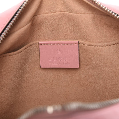 Gucci Calfskin Matelasse Small GG Marmont Chain Shoulder Bag Wild Rose 8 of 10