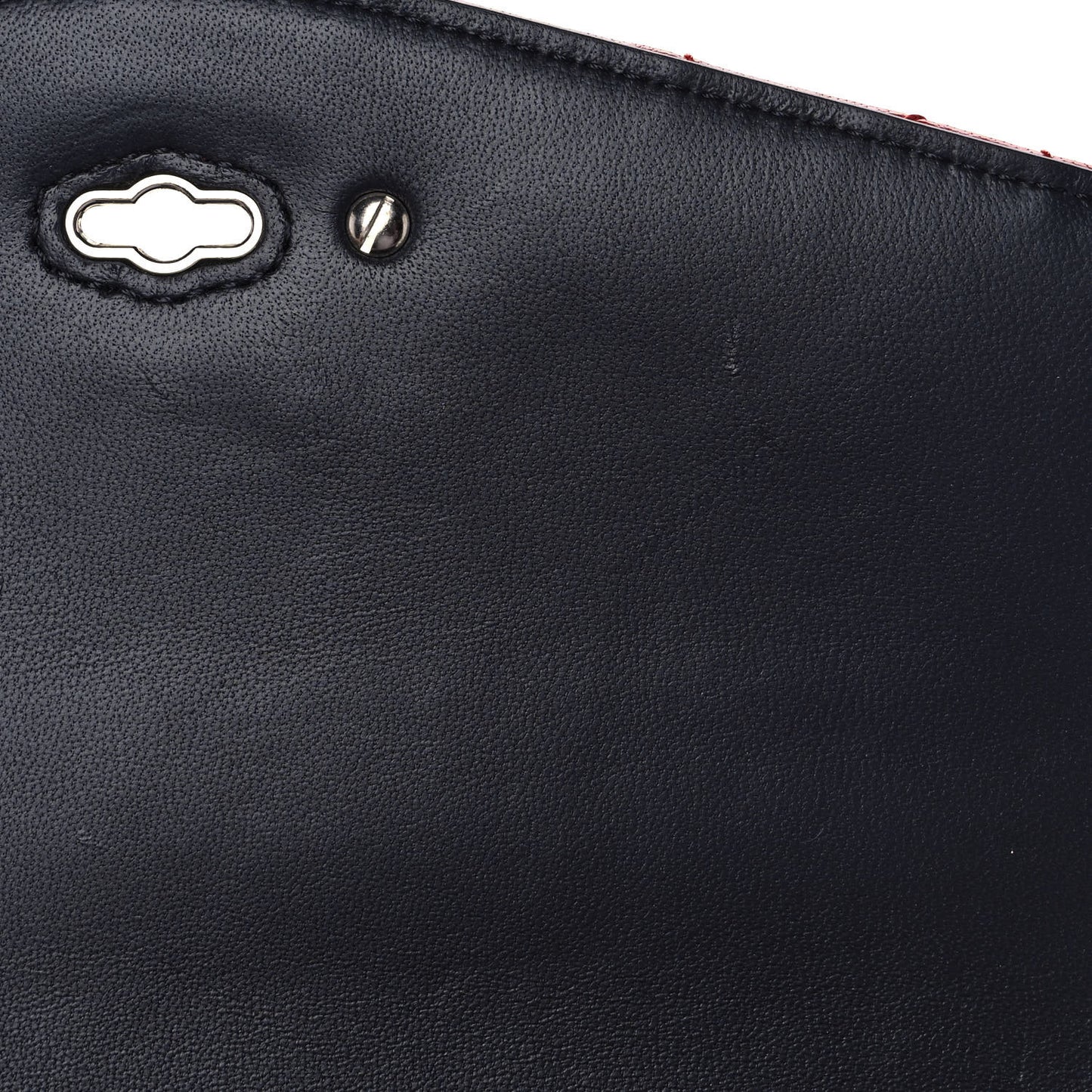 Shiny Buffalo Quilted Mini Darley Shoulder Bag Red
