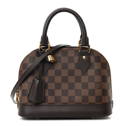 Louis Vuitton Damier Ebene Alma BB 1 of 11