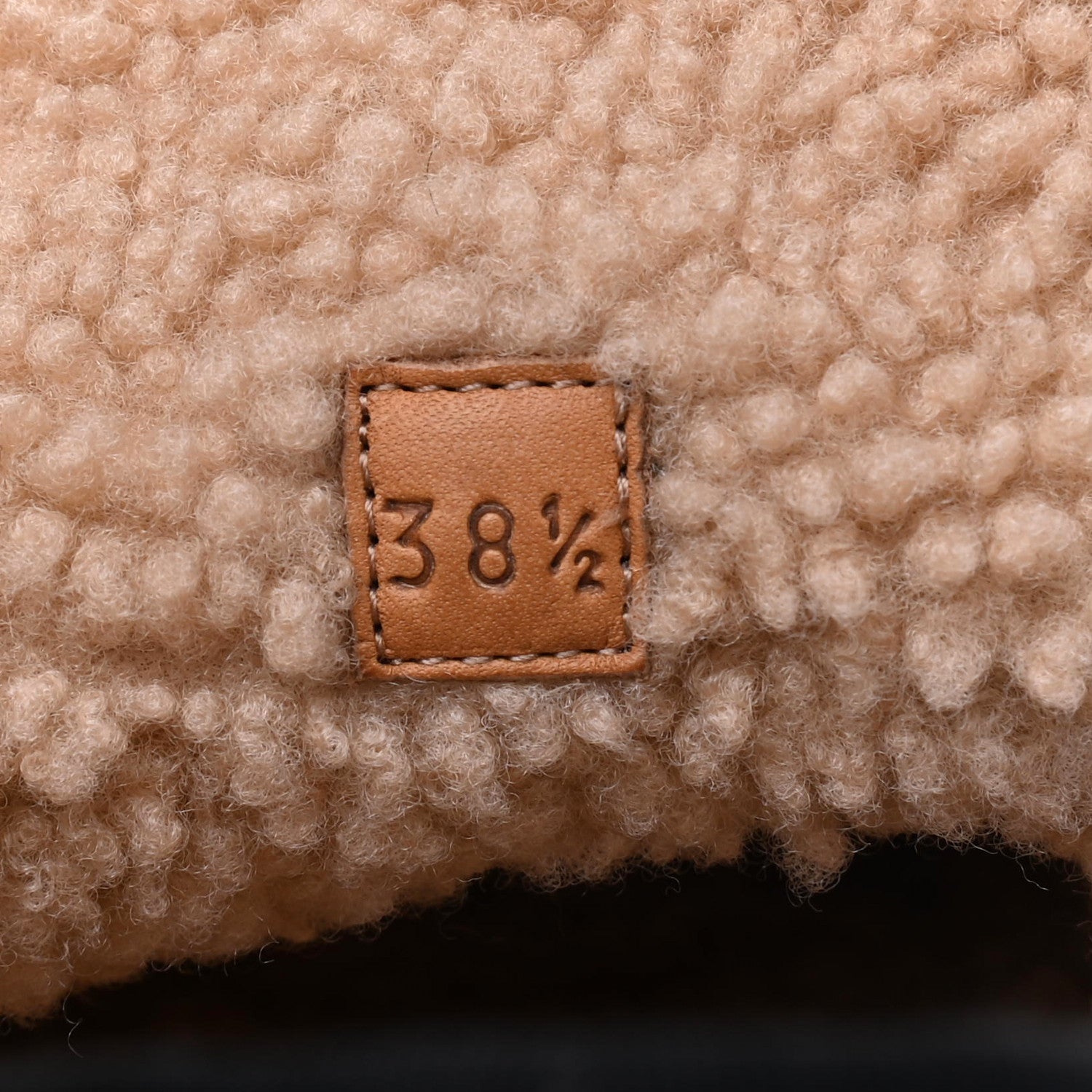 Gucci Covered Wool GG Monogram Womens Fria Horsebit Loafers 38.5 Beige Ebony Black Butterscotch 9 of 11