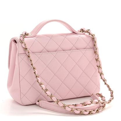Chanel Caviar Quilted Medium Business Affinity Flap Light Pink 3 of 12