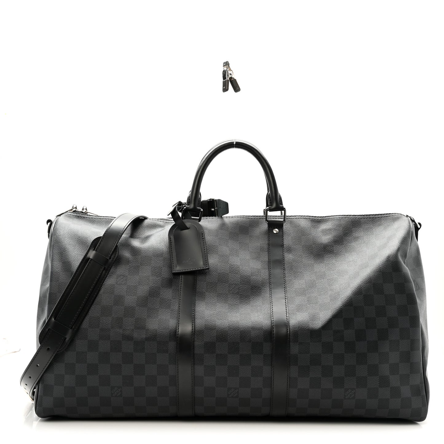 Damier Graphite Keepall Bandouliere 55