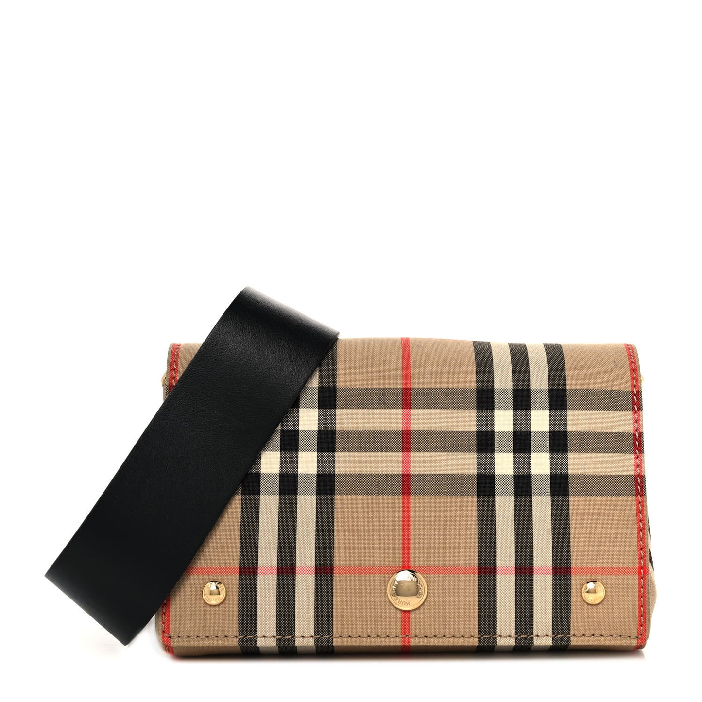 Vintage Check Hackberry Crossbody Bag Archive Beige Black