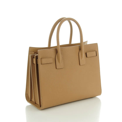 Saint Laurent Grained Calfskin Baby Sac De Jour Deep Beige 3 of 7