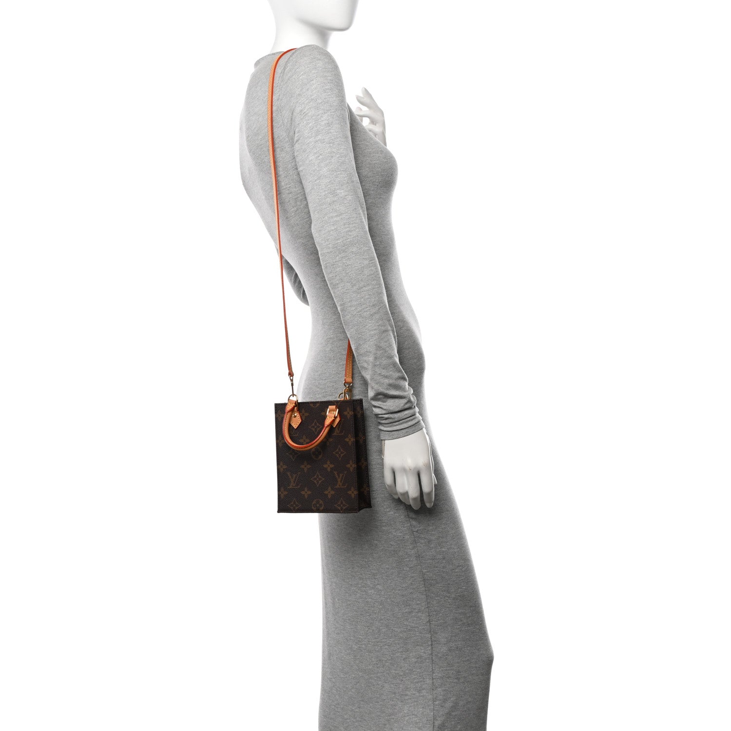 Louis Vuitton Monogram Petit Sac Plat 2 of 9