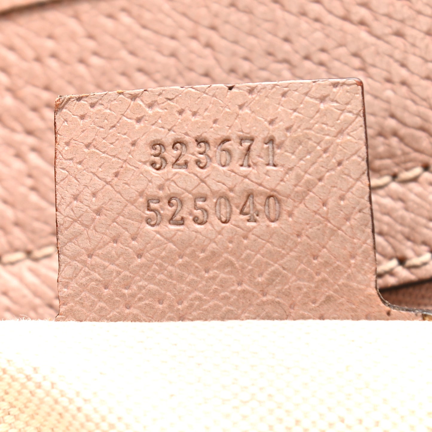 Monogram Medium Bree Zippered Tote Beige Dark Cipria