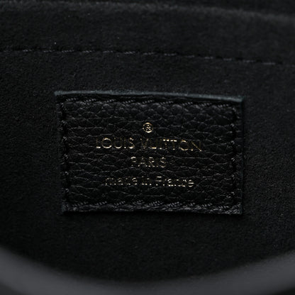 Louis Vuitton Grained Calfskin Lockme Tender Black 6 of 8