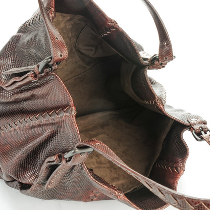 Bottega Veneta Metallic Karung Tote Espresso 5 of 7