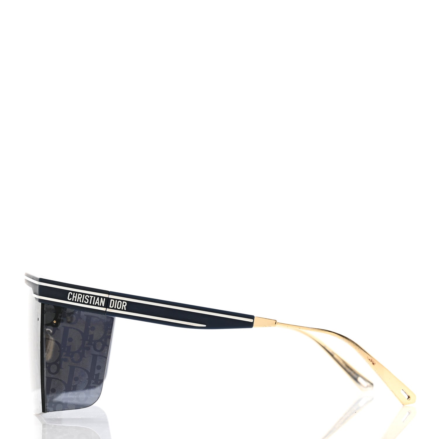 Christian Dior Acetate Oblique Diorclub M1U Mask Sunglasses Blue 3 of 8