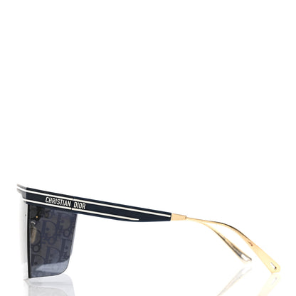 Christian Dior Acetate Oblique Diorclub M1U Mask Sunglasses Blue 3 of 8