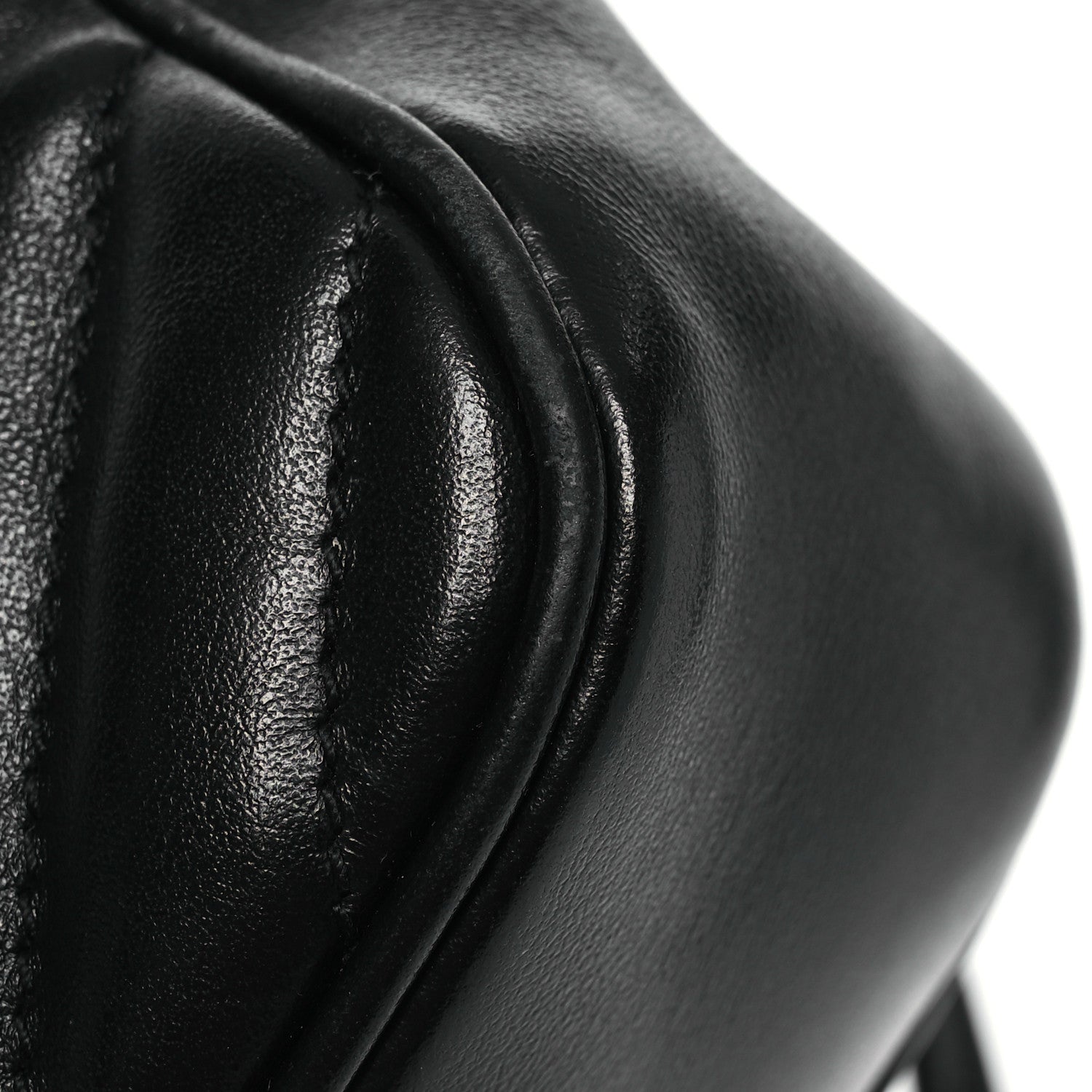 Saint Laurent Calfskin Matelasse Monogram Lou Belt Bag Black 14 of 16