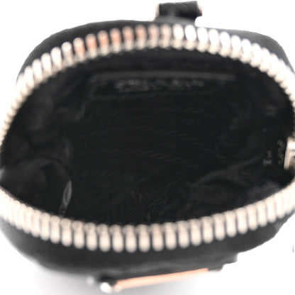 Prada Tessuto Nylon Mini Pouch Black Purse Black 6 of 7