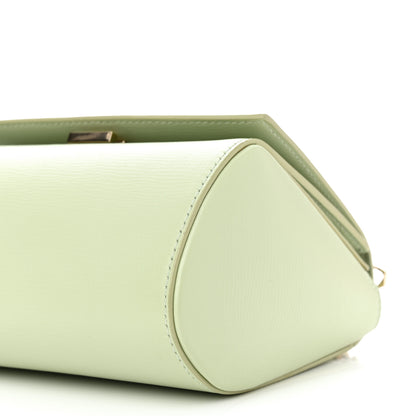 Givenchy Textured Calfskin Mini Pandora Box Chain Crossbody Bag Aqua Green 10 of 10