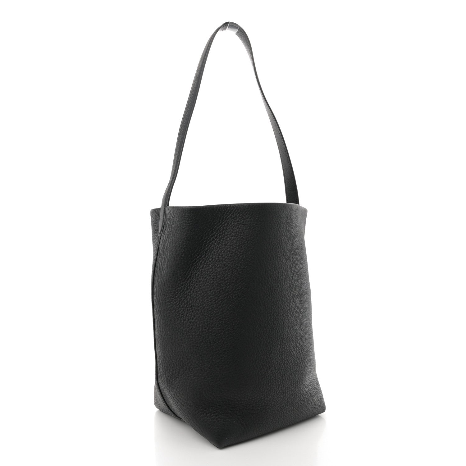 The Row Grained Calfskin Medium N/S Park Tote Black 3 of 11