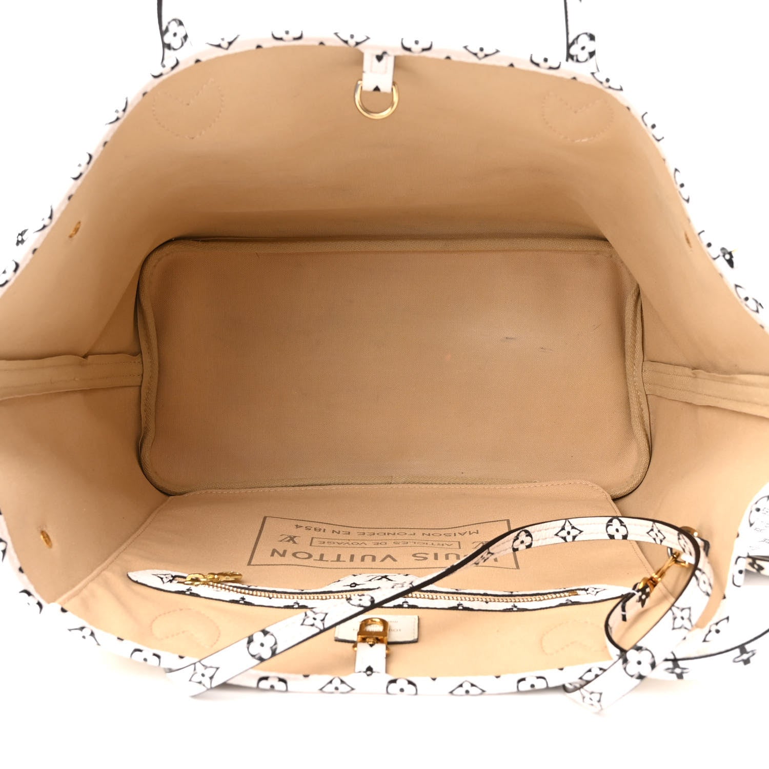 Louis Vuitton Monogram Giant Neverfull MM Kaki 6 of 10