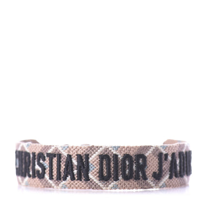 Christian Dior Woven Cotton J'Adior Friendship Bracelet 1 of 4