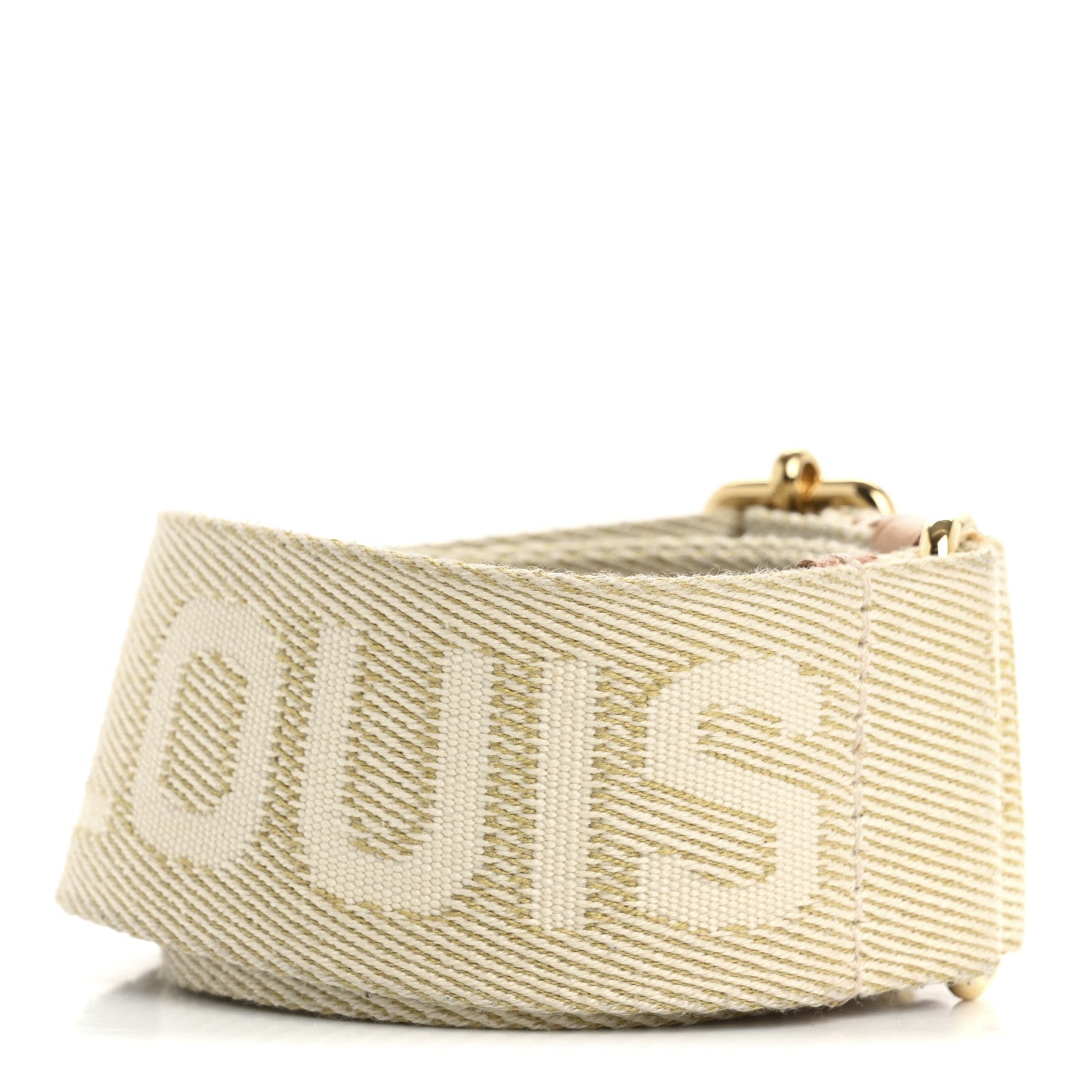 Louis Vuitton Jacquard High Rise Shoulder Strap Beige 2 of 9