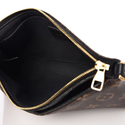 Louis Vuitton Monogram Pallas Clutch Black 6 of 10