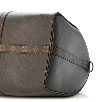 Louis Vuitton Taiga Monogram Keepall Bandouliere 50 Khaki 8 of 9