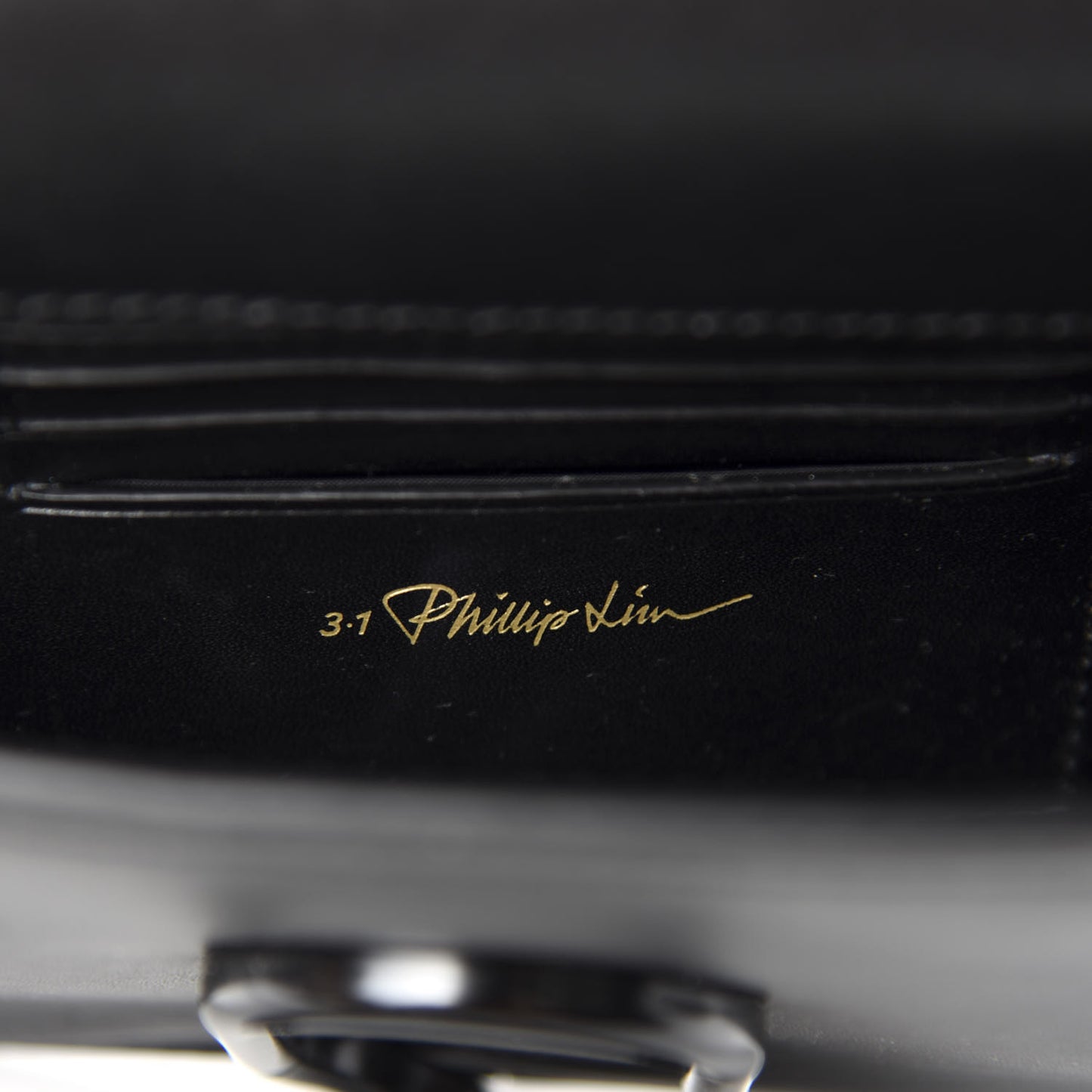 3.1 Calfskin Mini Alix Crossbody Bag Black