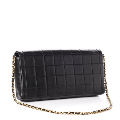 Chanel Lambskin East West Chocolate Bar Flap Black 3 of 8