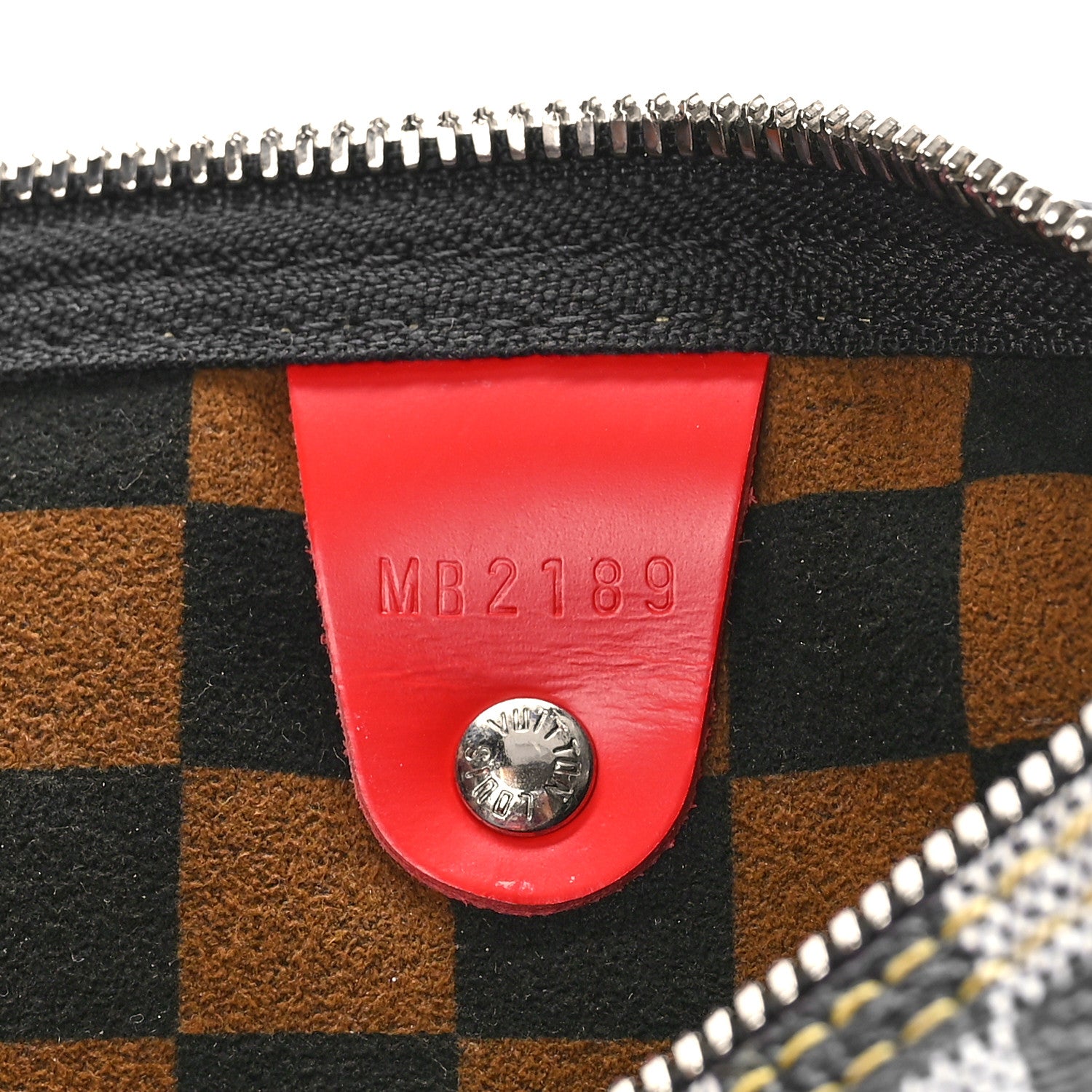 Louis Vuitton Damier Speedy Bandouliere 30 Black White 6 of 8