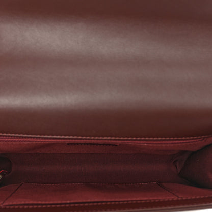 Chanel Calfskin Chevron Quilted New Medium Boy Flap Burgundy 6 of 13