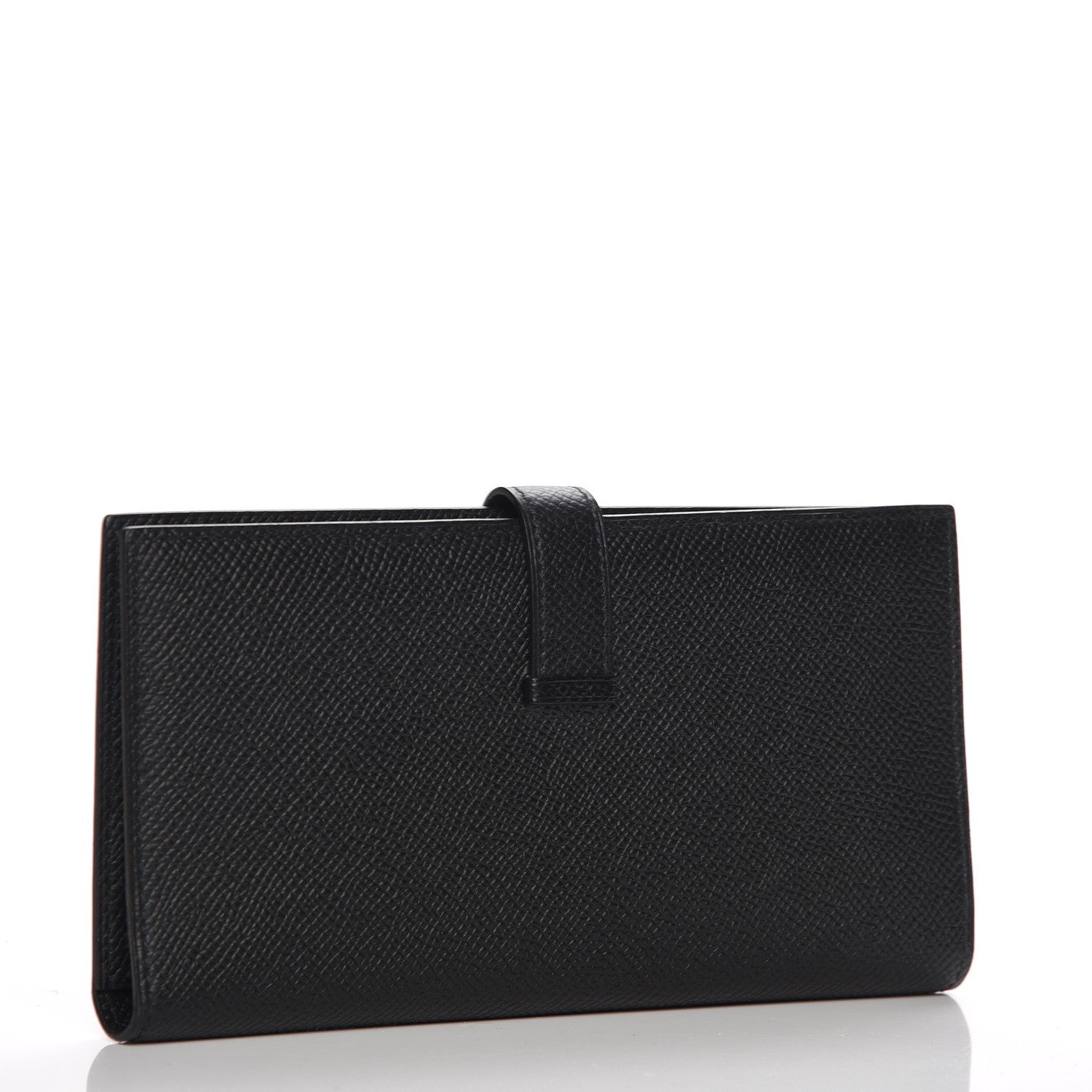 Hermes Epsom Bearn Gusset Wallet Black 3 of 8