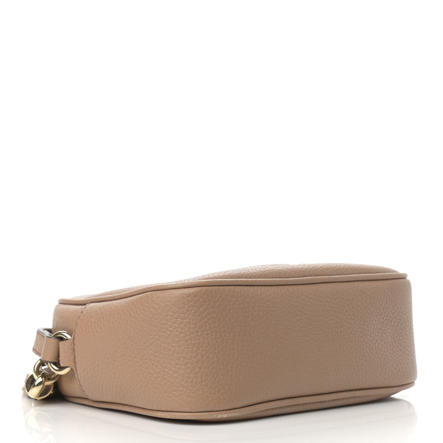Gucci Pebbled Calfskin Small Soho Disco Bag Camelia 4 of 14