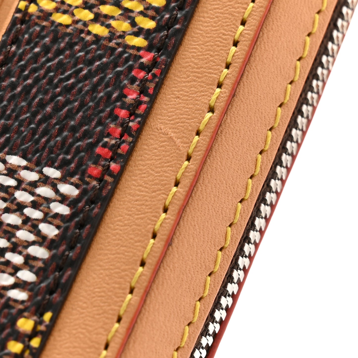 LV Vers Damier Tape Key Holder Bag Charm Multicolor