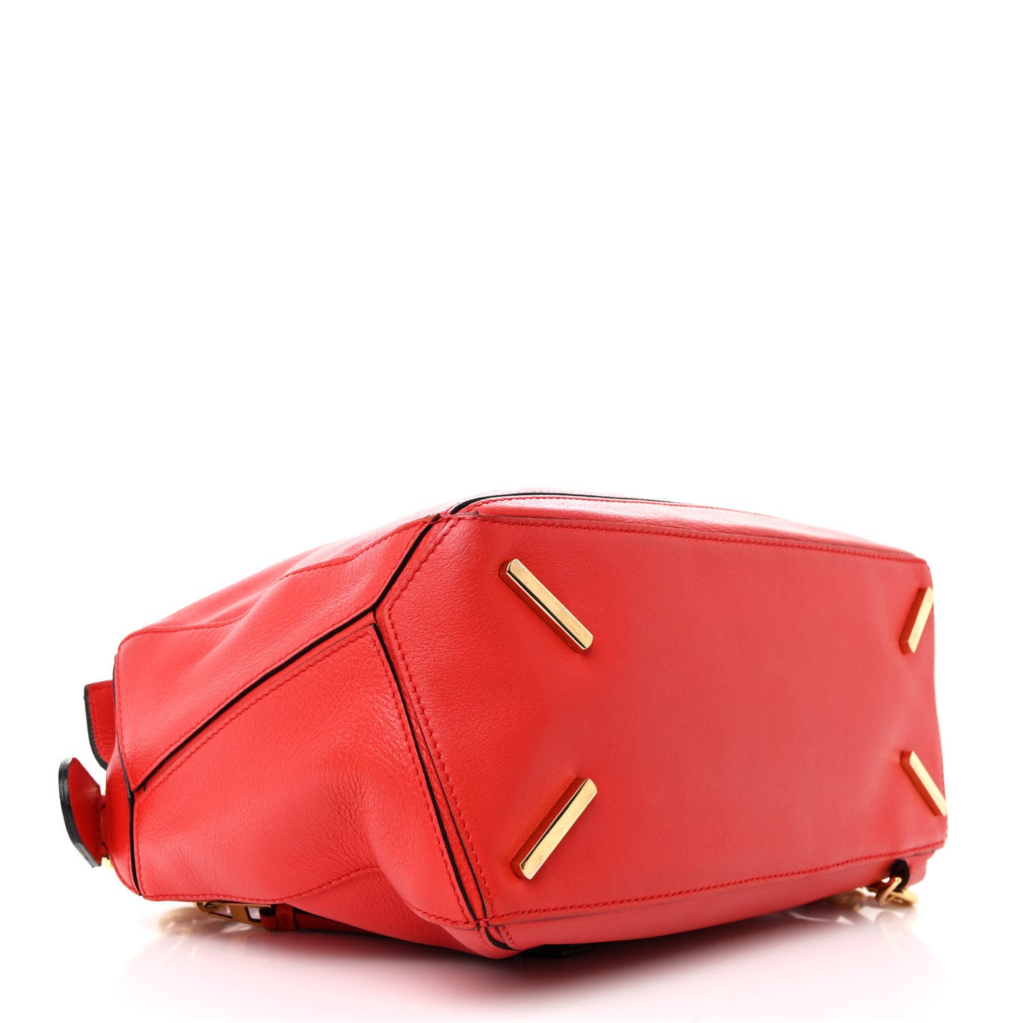 Calfskin Medium Puzzle Bag Scarlet