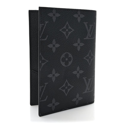 Louis Vuitton Monogram Eclipse Passport Cover 3 of 6