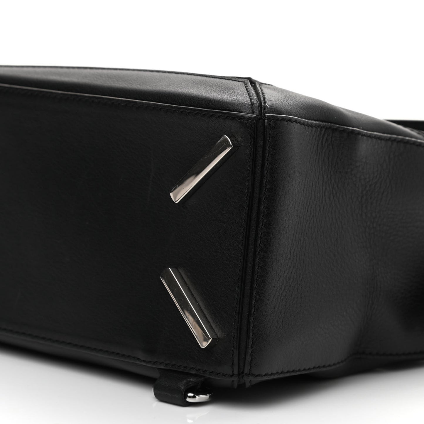Calfskin Small Puzzle Bag Black